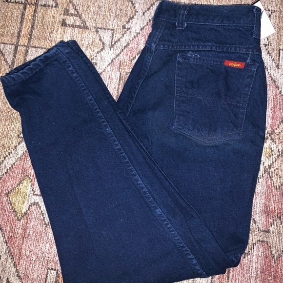 VINTAGE HIGH WAISTED JEANS - Picture 1 of 3